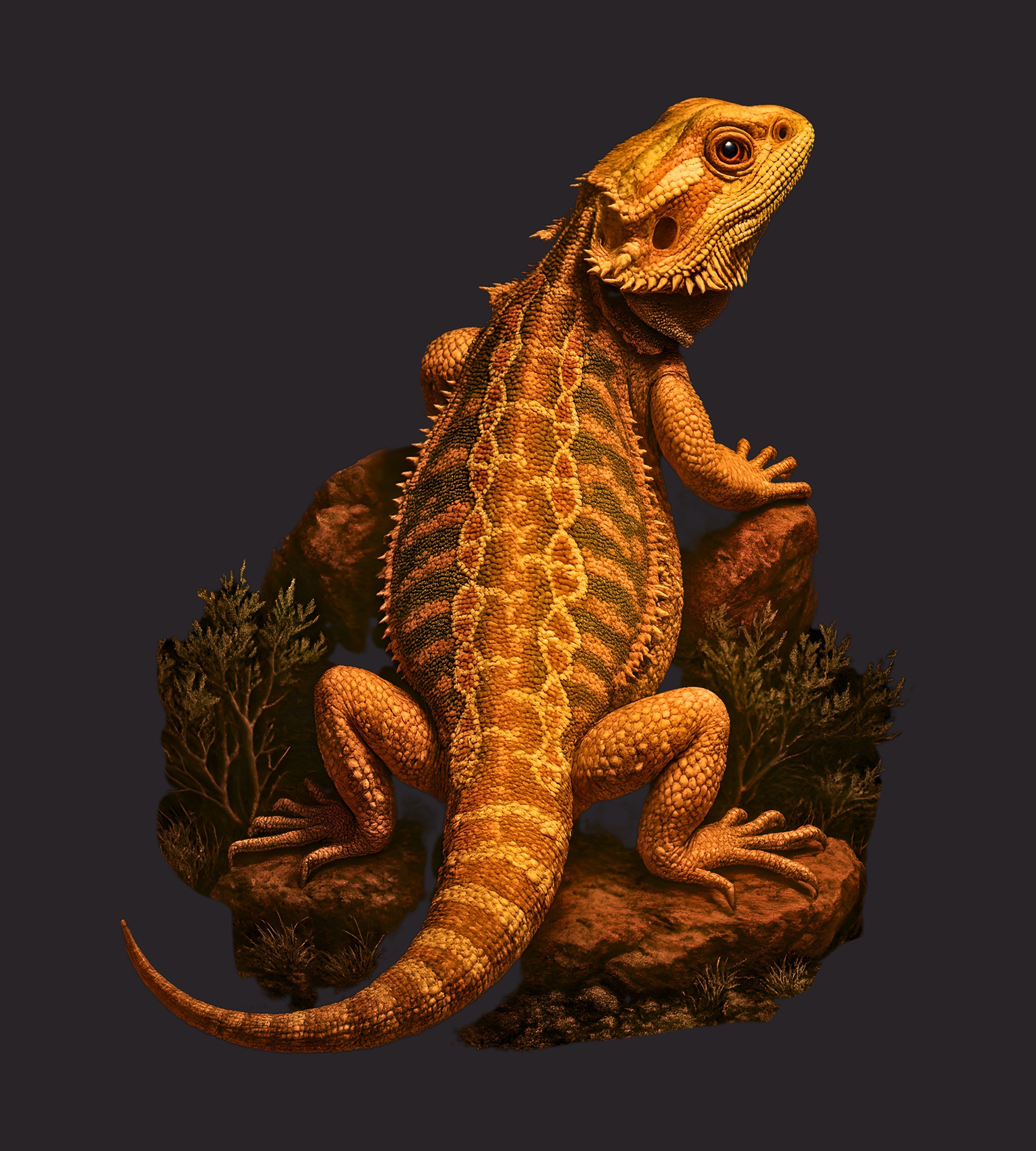 Bartagame (Pogona vitticeps)
