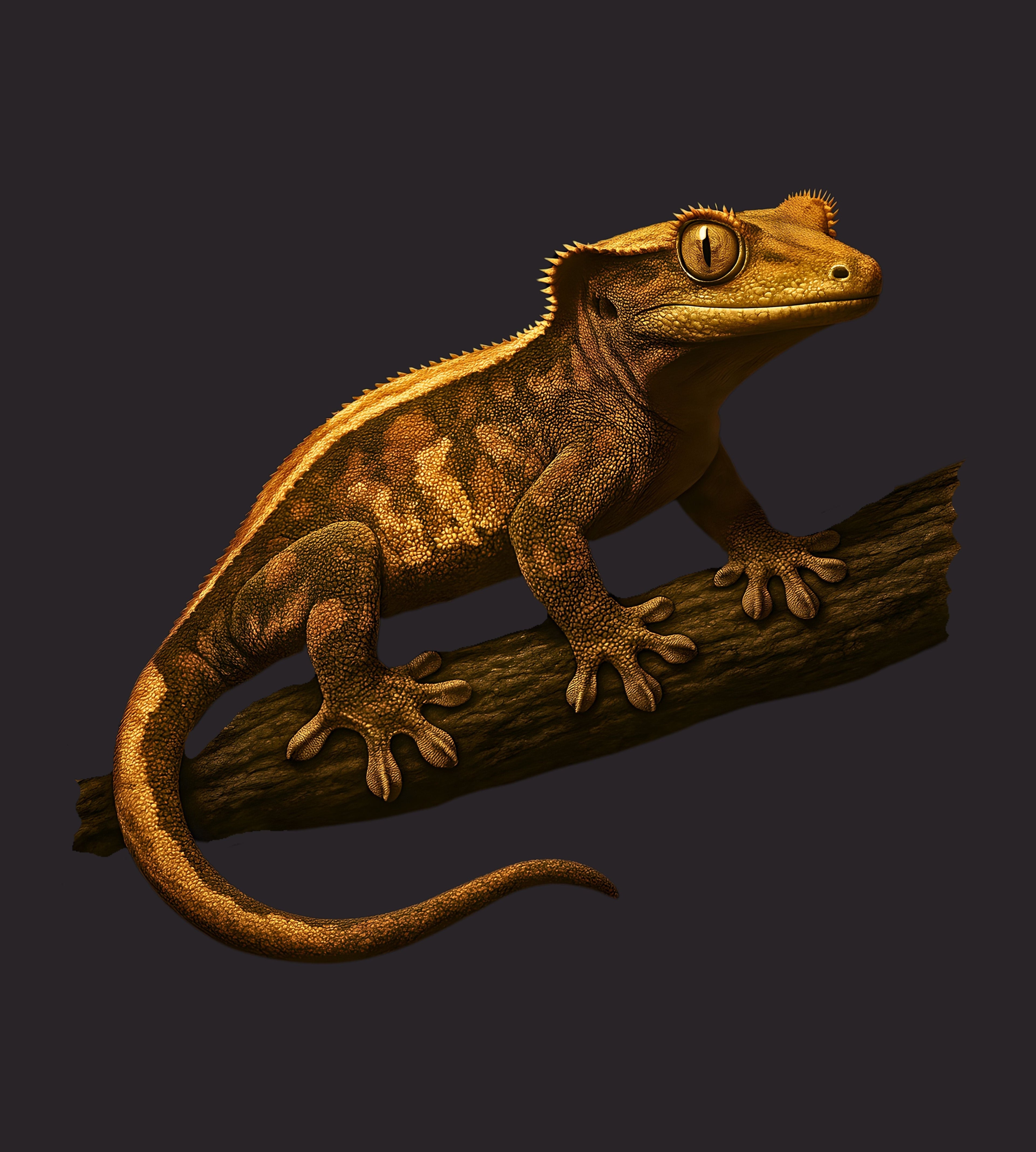 Kronengecko (Correlophus ciliatus)