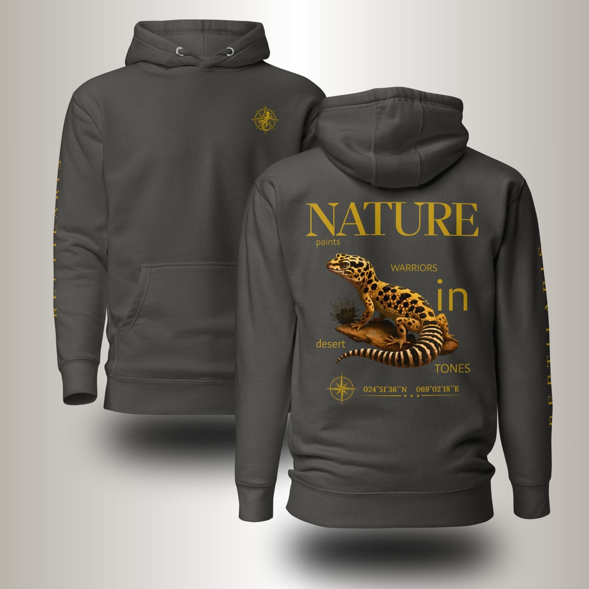 Hoodie Leopardgecko Gelb (Eublepharis macularius)