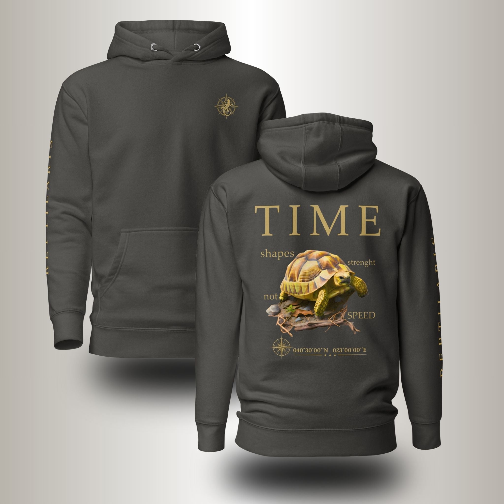 Hoodie Griechische Landschildkröte hell (Testudo hermanni)