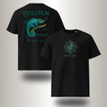 T-Shirt Pantherchamäleon Blau (Furcifer pardalis)