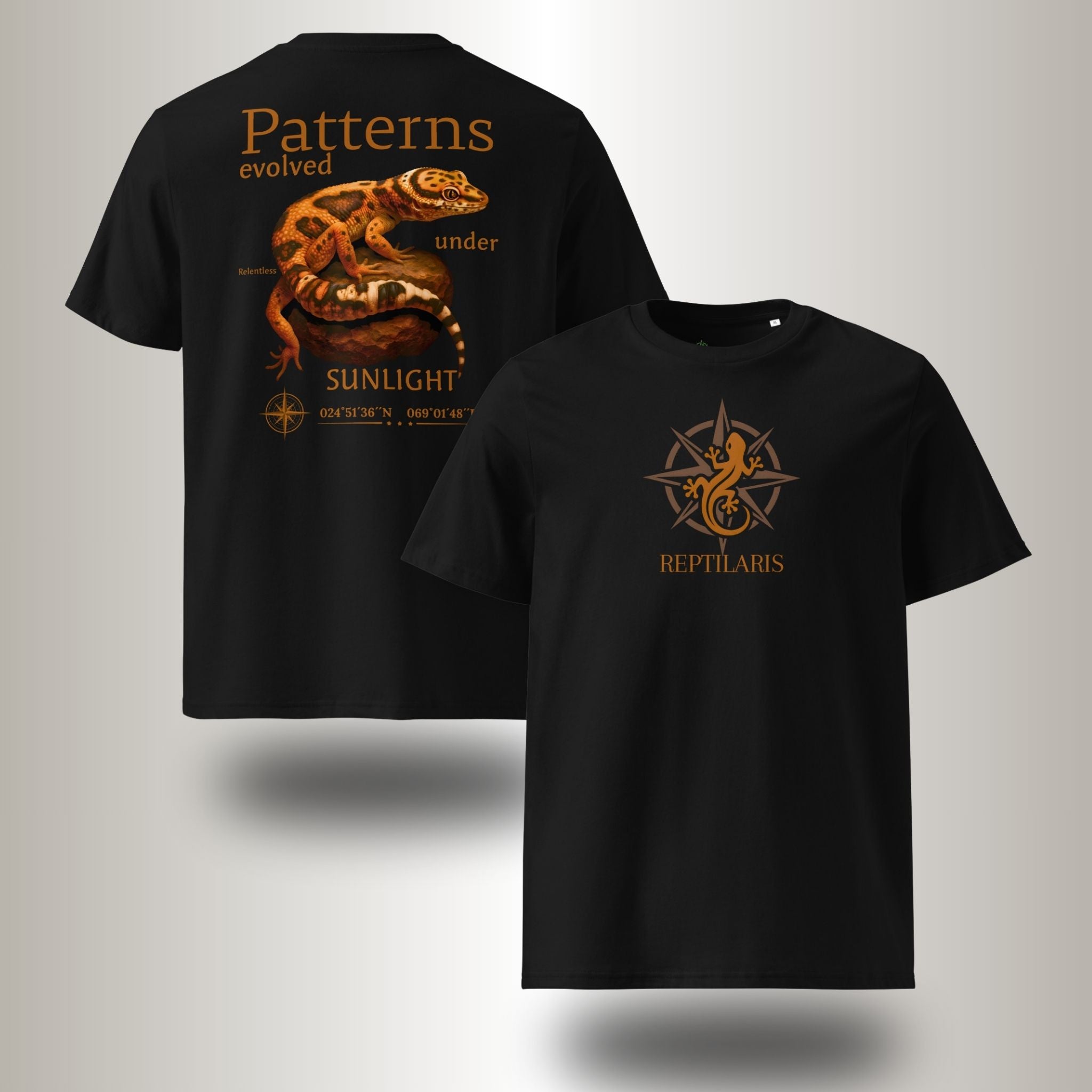 T-Shirt Leopardgecko Stein (Eublepharis macularius)