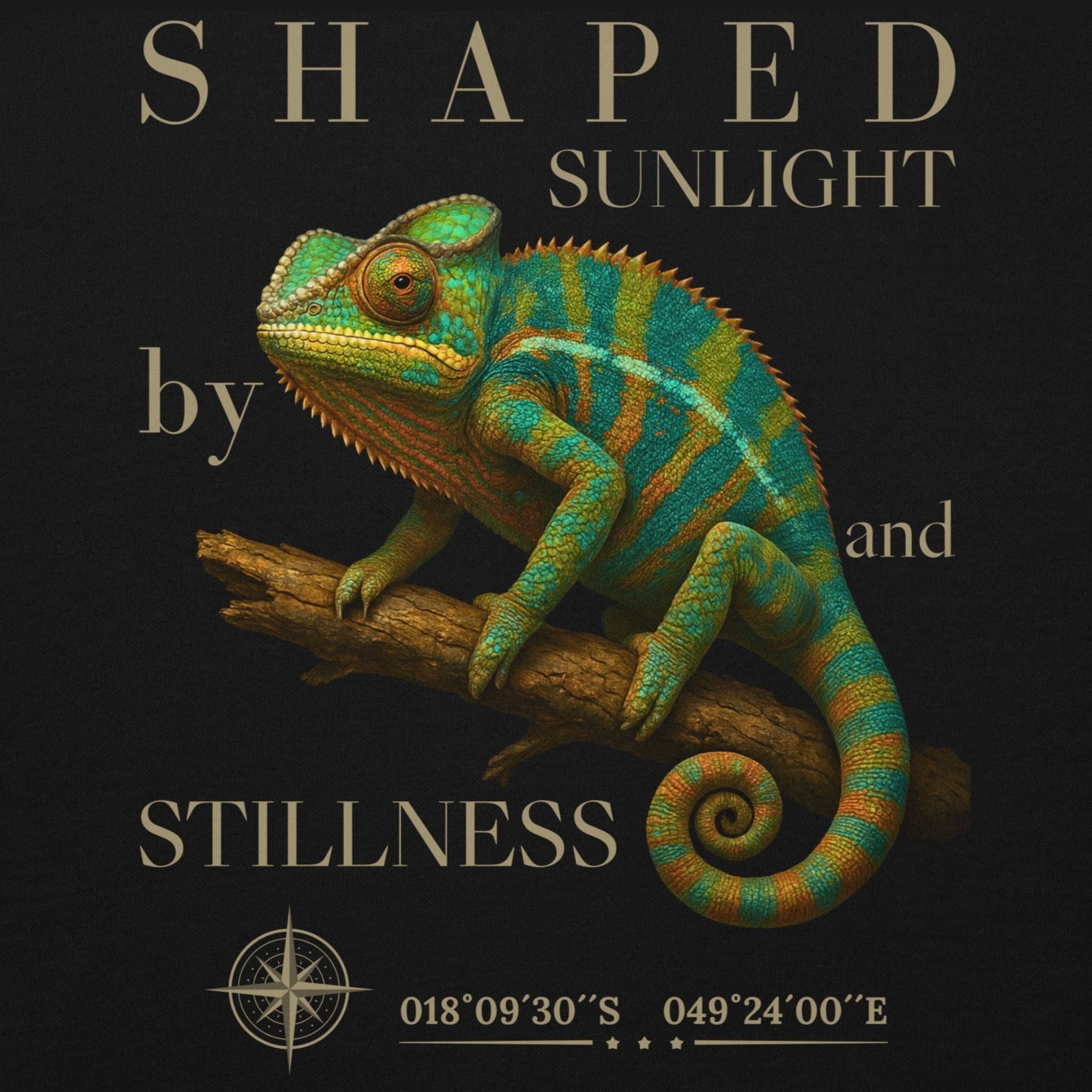 Hoodie Panther Chameleon Green (Furcifer pardalis)