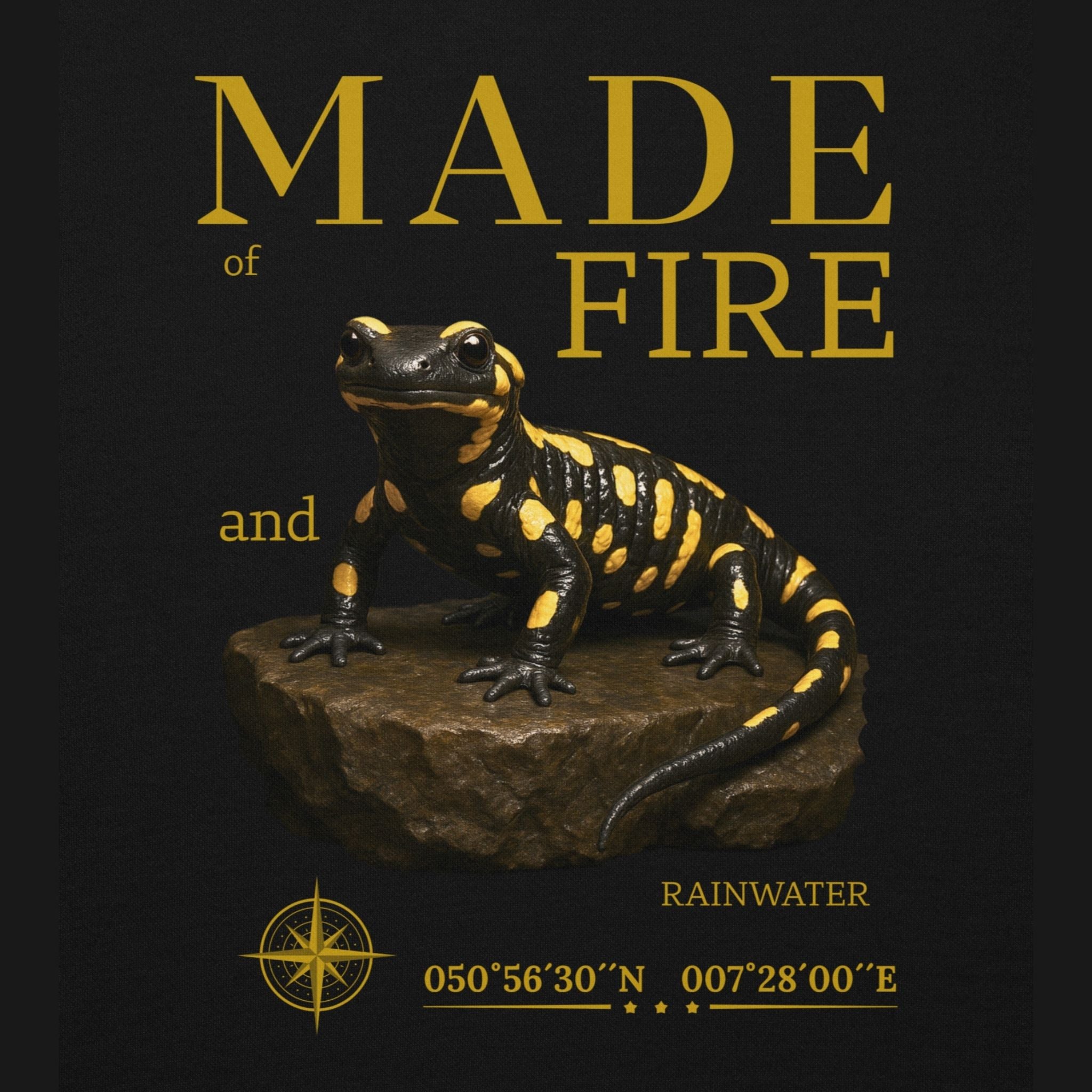 Hoodie Feuersalamander (Salamandra salamandra)