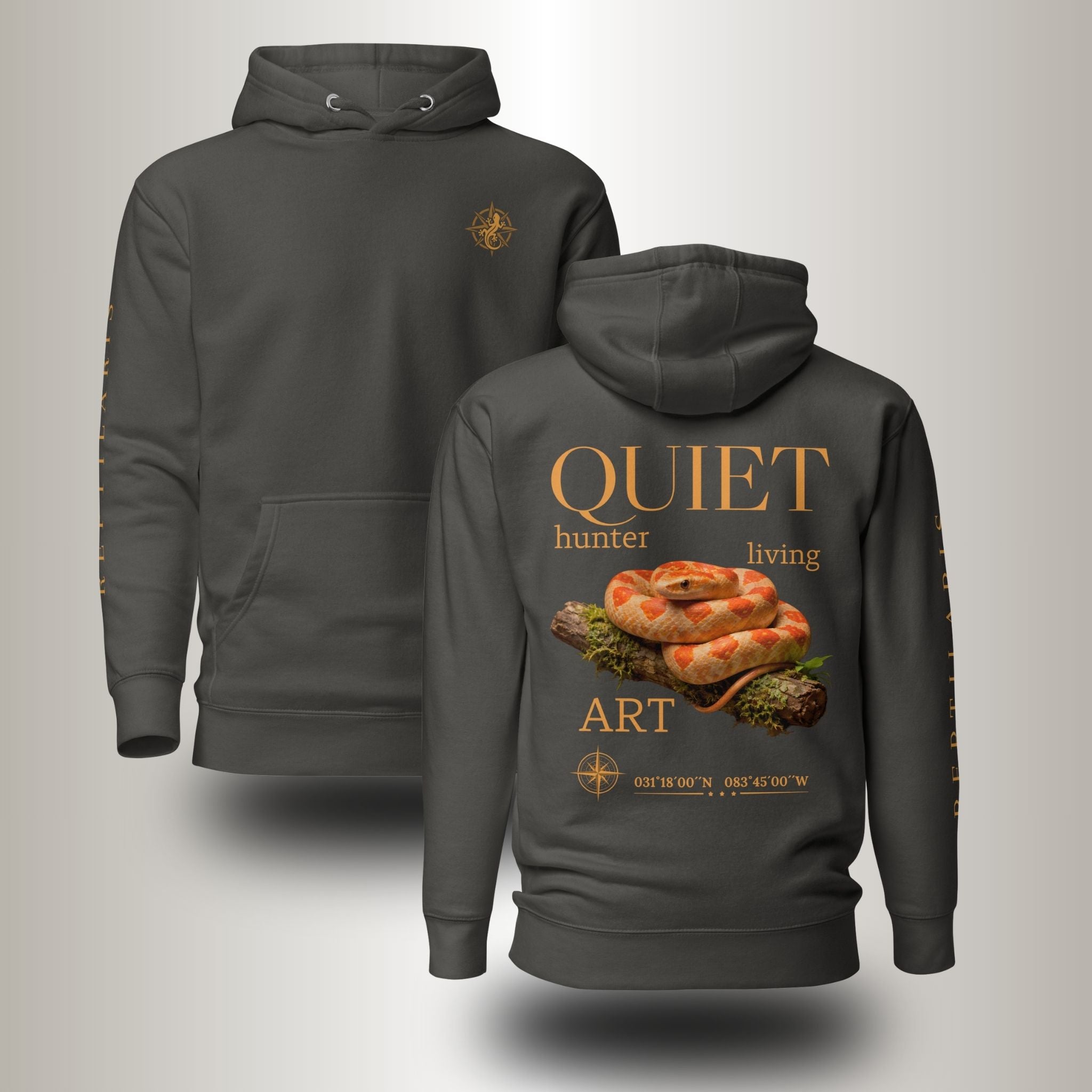 Hoodie Kornnatter hell (Pantherophis guttatus)