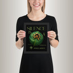 Affiche avec cadre photo représentant une tarentule (famille : Theraphosidae)