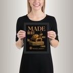 Poster mit Bilderrahmen Griechische Landschildkröte (Testudo hermanni)