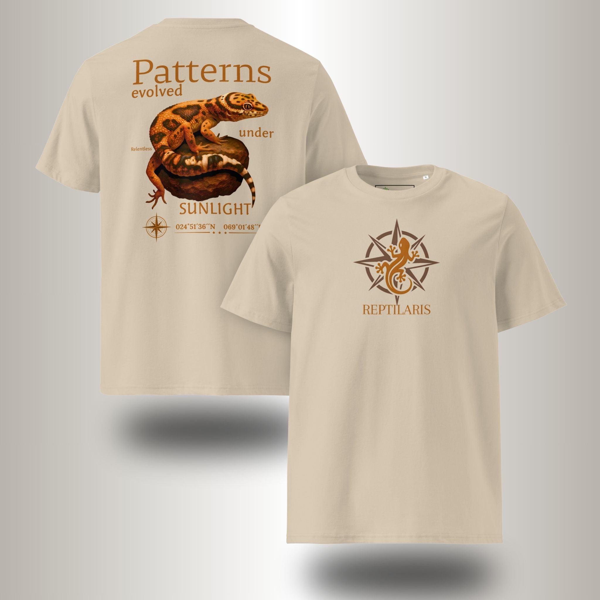 T-Shirt Leopardgecko Stein (Eublepharis macularius)