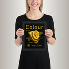 Poster mit Bilderrahmen Baumpython Gelb (Morelia viridis)