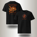 Serpent des blés en T-shirt (Pantherophis guttatus)