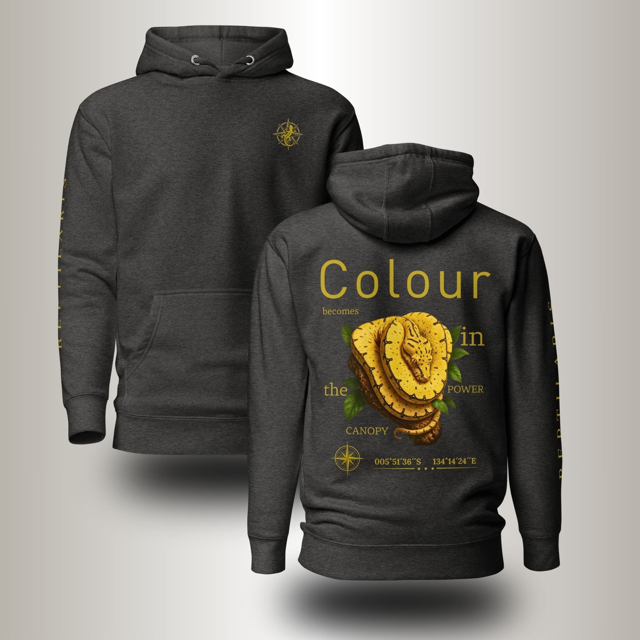 Hoodie Baumpython Gelb (Morelia viridis)