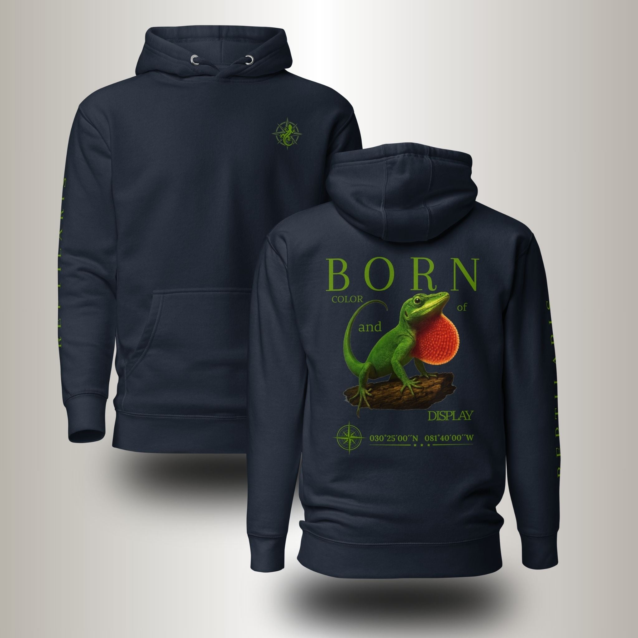 Hoodie Rotkehl-Anolis (Anolis carolinensis)