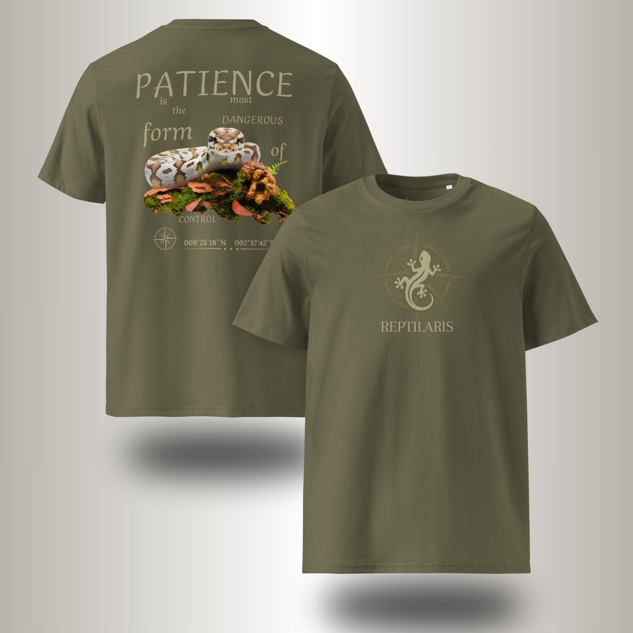 T-Shirt Königsphyton hell (Python regius)