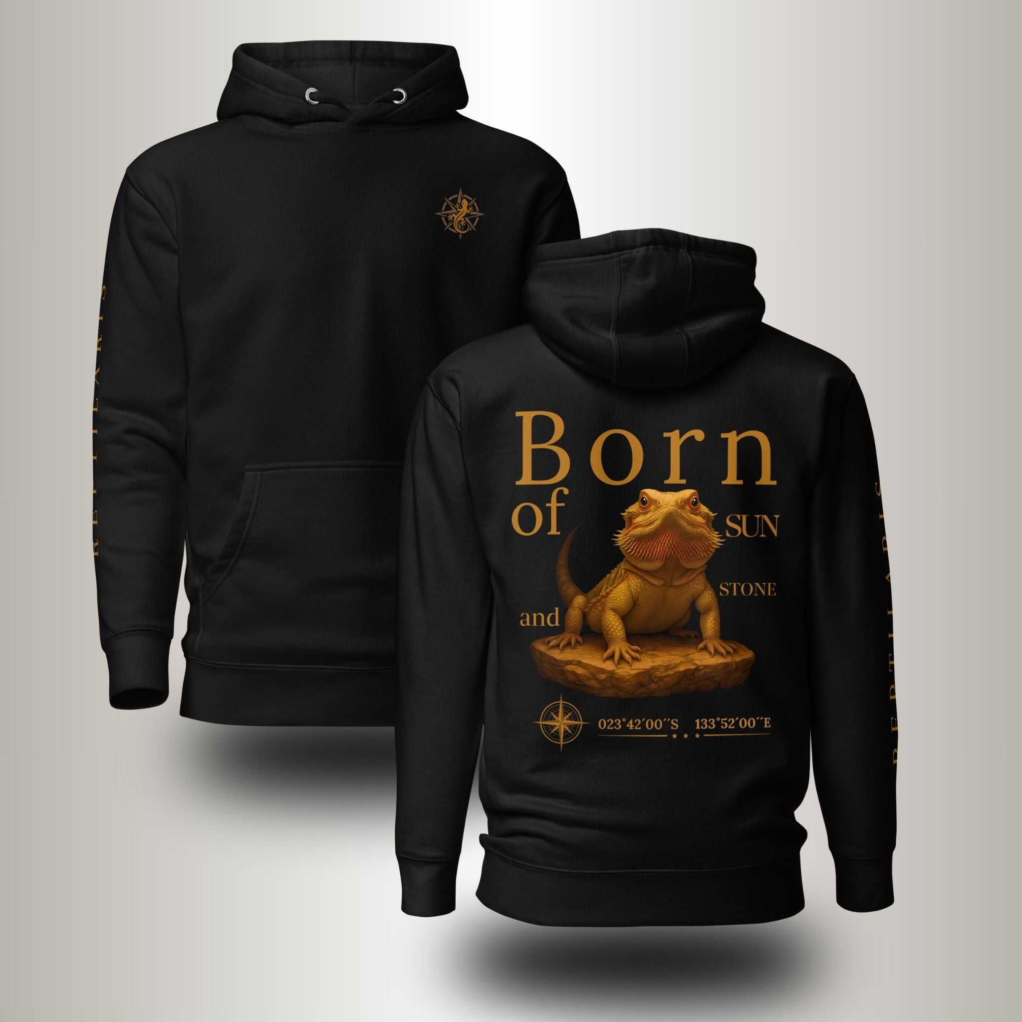 Hoodie Bartagame hell (Pogona vitticeps)