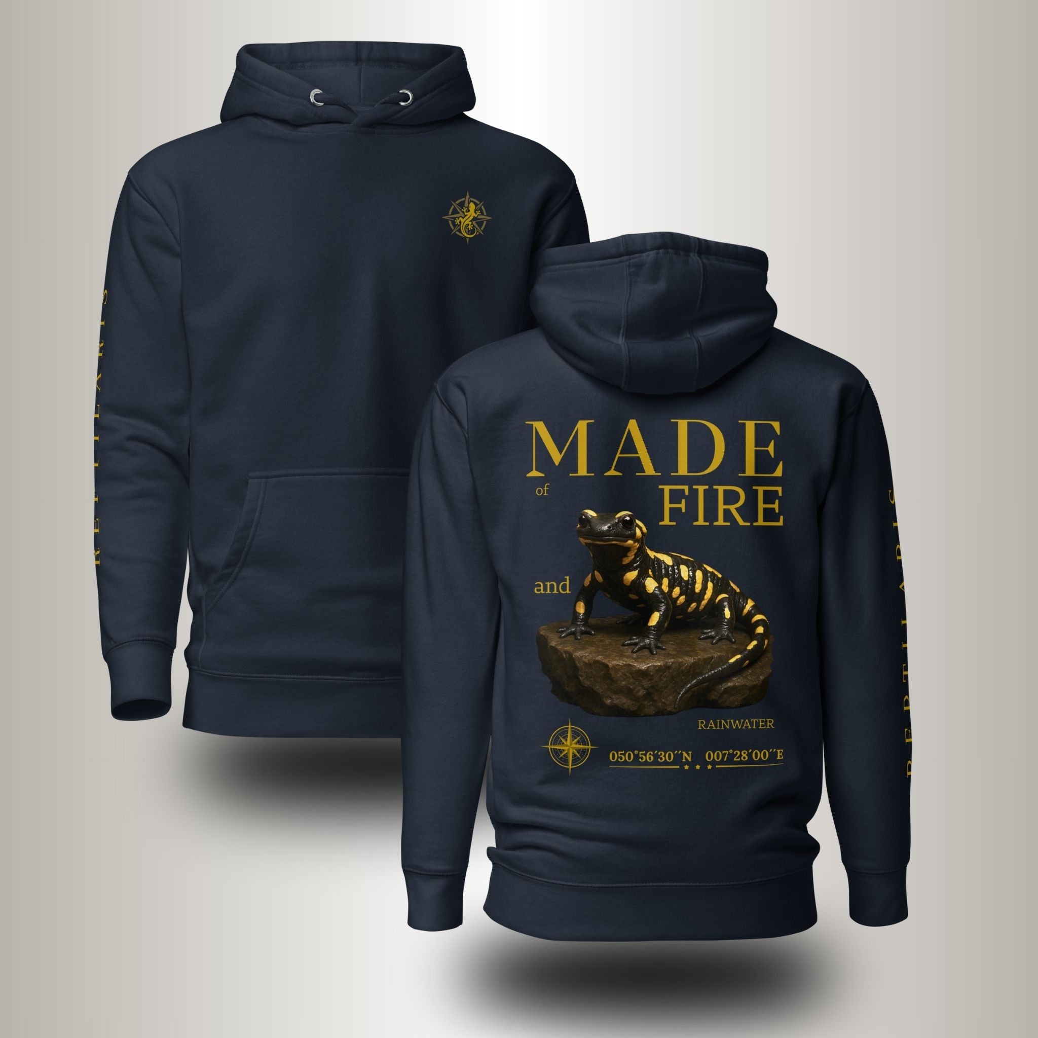 Hoodie Feuersalamander (Salamandra salamandra)