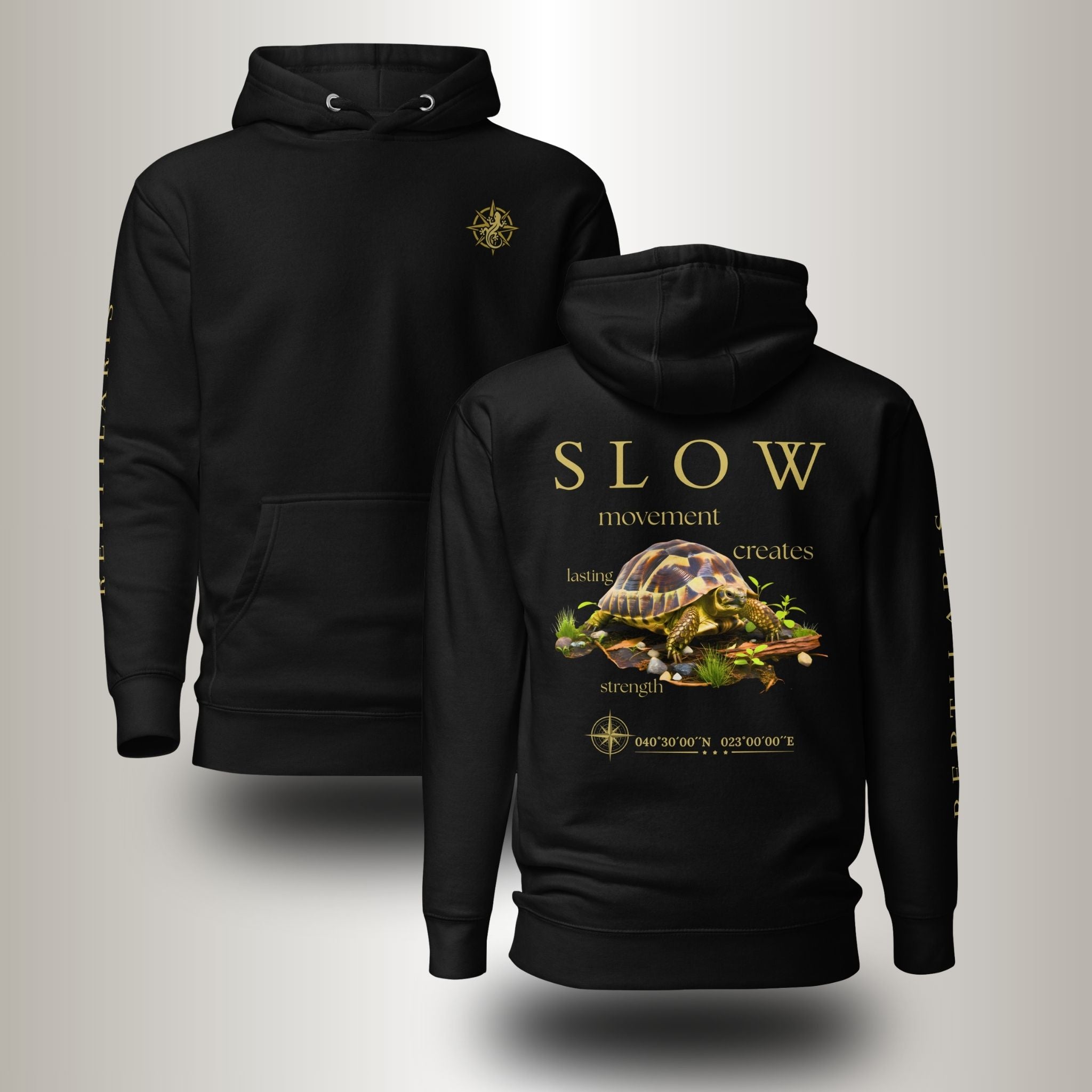 Hoodie Griechische Landschildkröte mittel (Testudo hermanni)