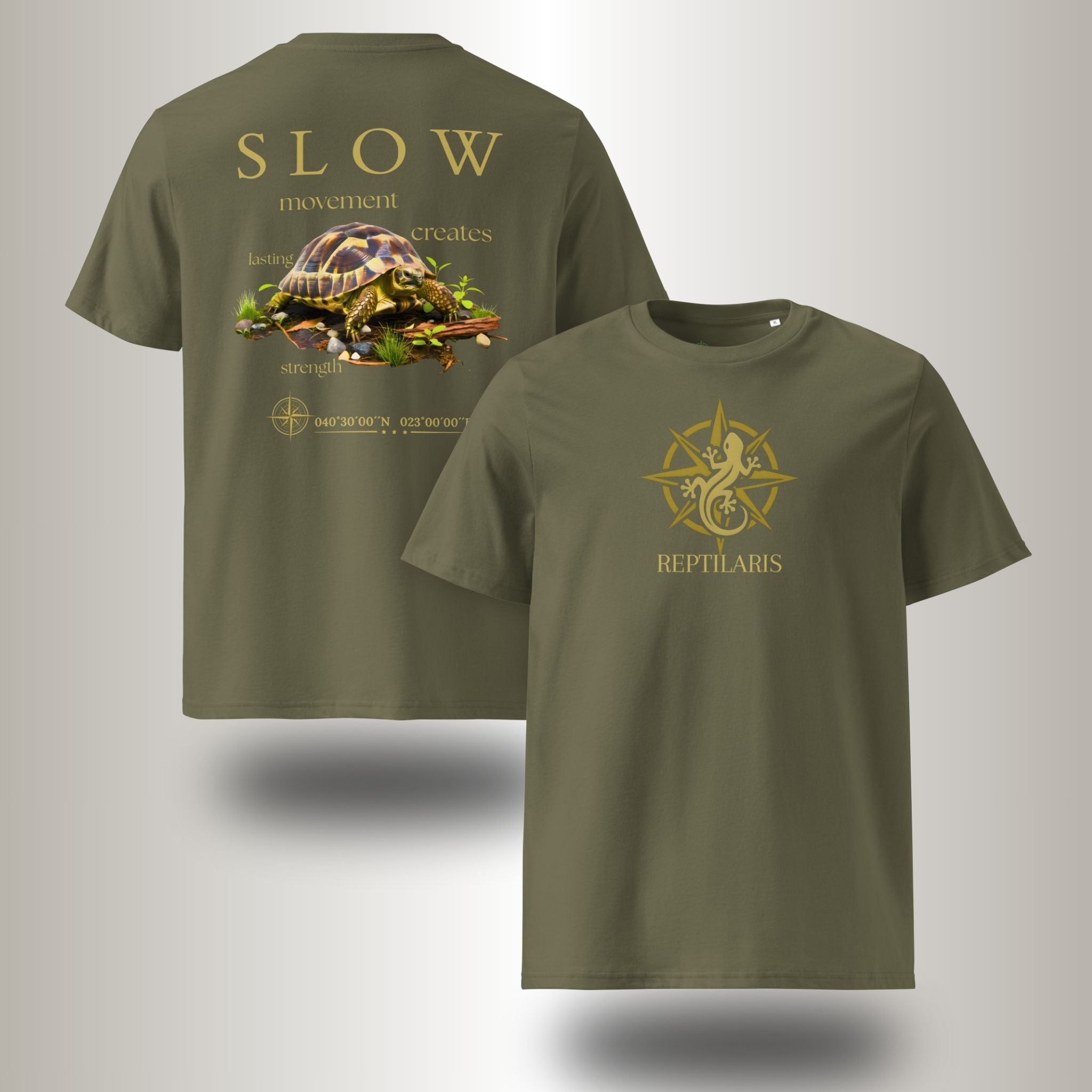 T-Shirt Griechische Landschildkröte mittel (Testudo hermanni)