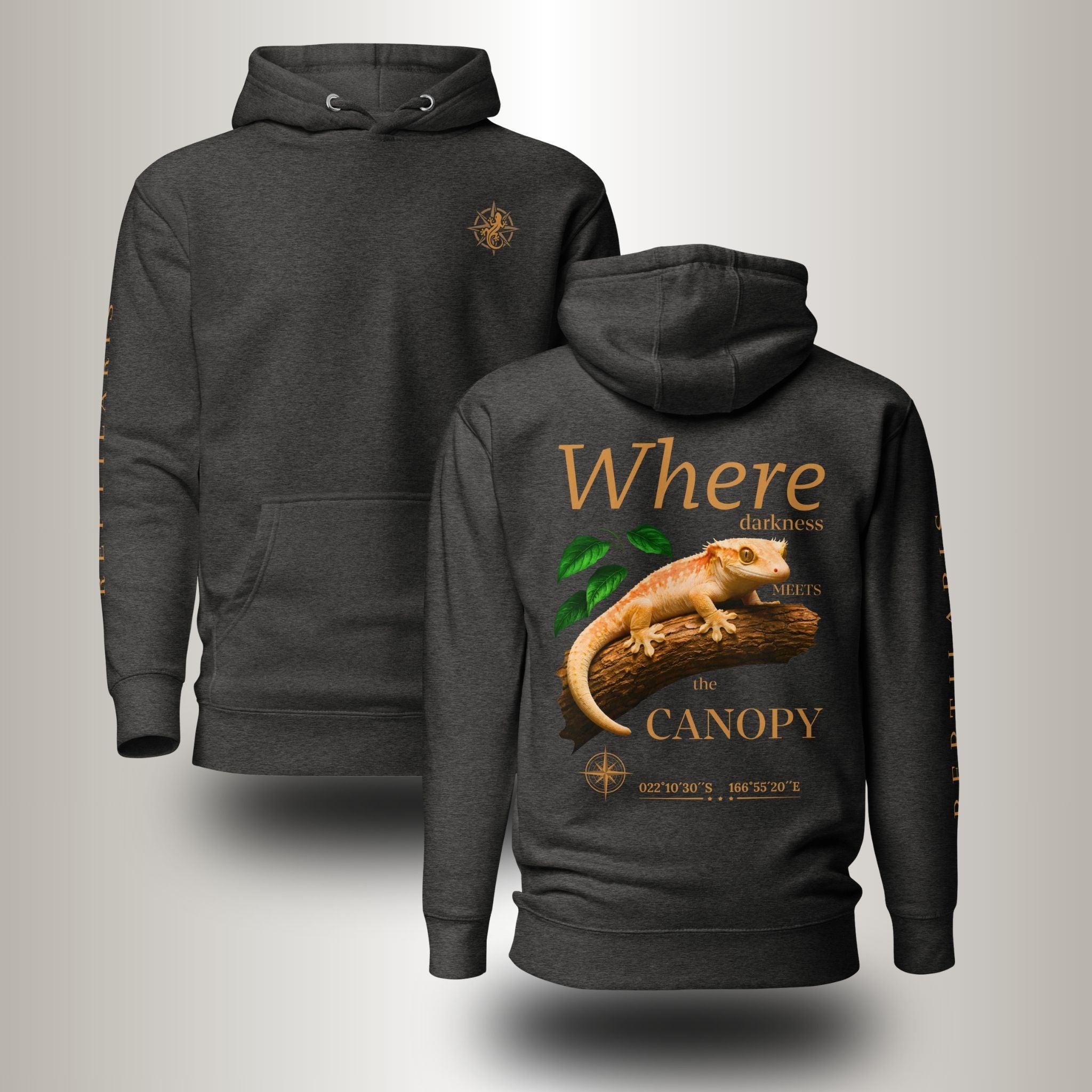 Hoodie Kronengecko hell(Correlophus ciliatus)