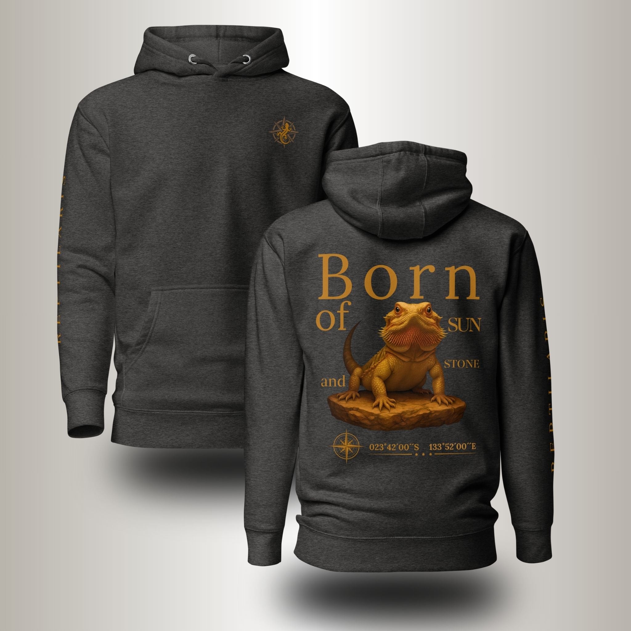 Hoodie Bartagame hell (Pogona vitticeps)