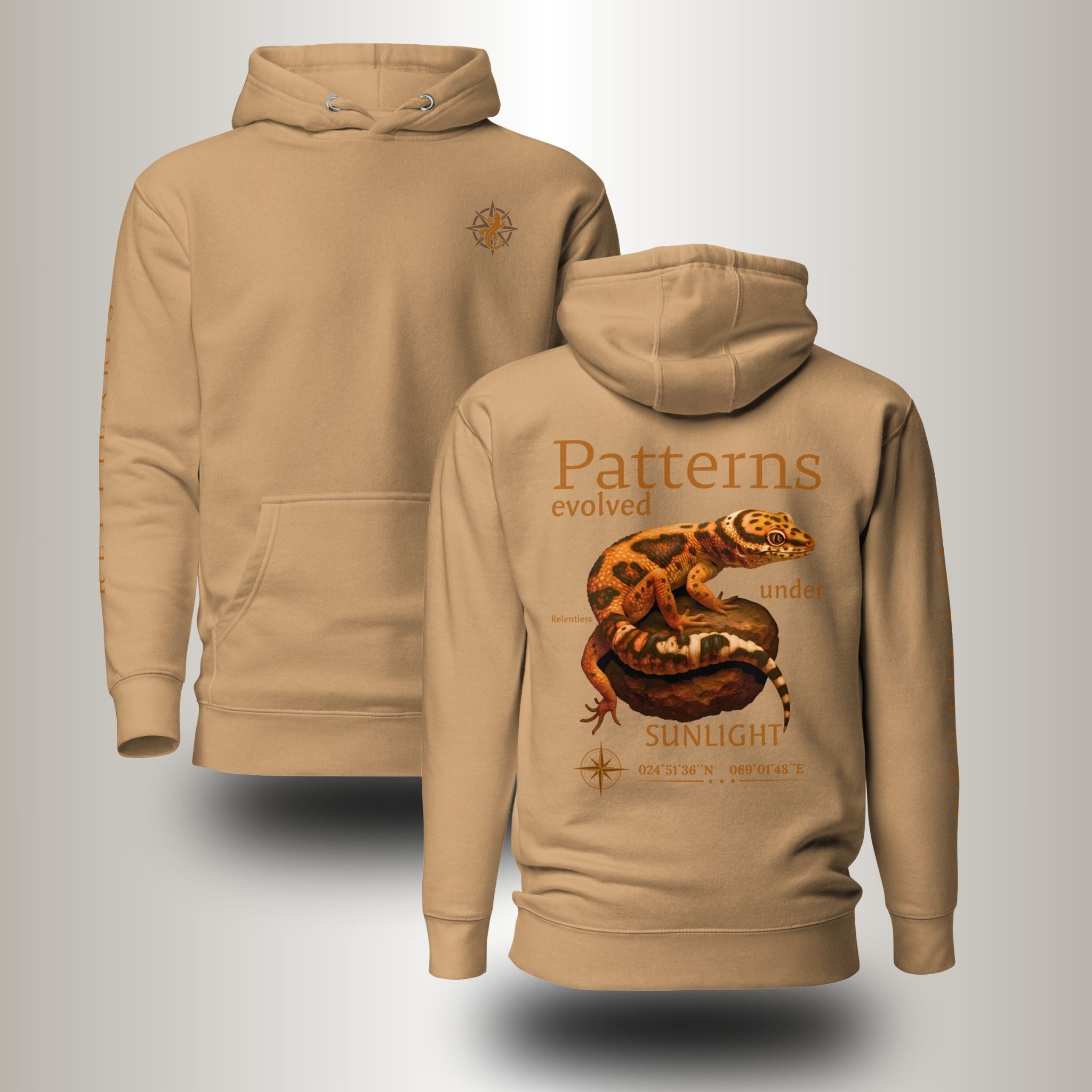 Hoodie Leopardgecko Stein (Eublepharis macularius)