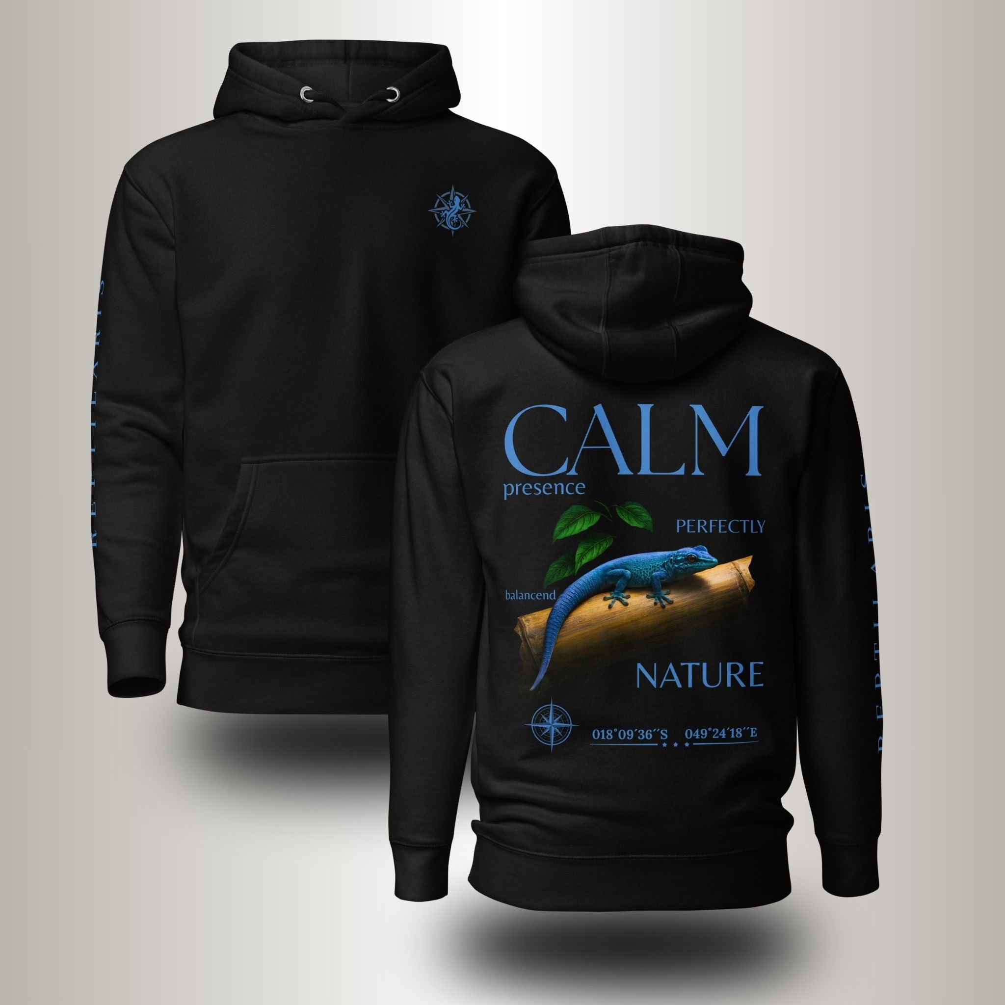 Hoodie Himmelblauer Zwergtaggecko (Lygodactylus williamsi)