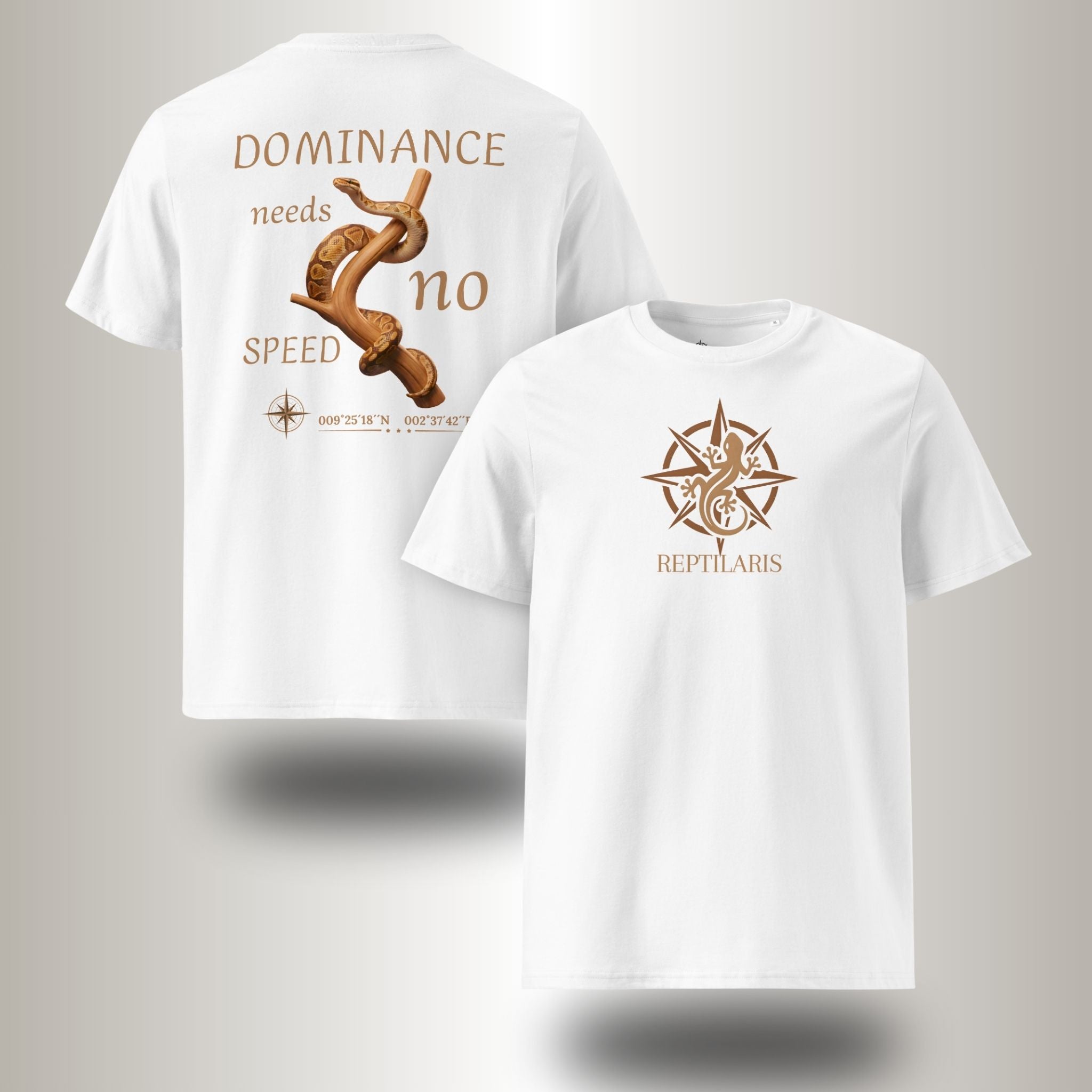 T-Shirt Königsphyton braun (Python regius)