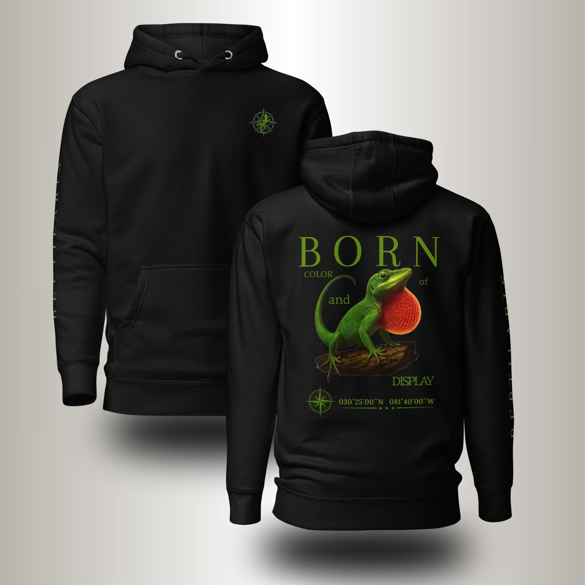 Hoodie Rotkehl-Anolis (Anolis carolinensis)