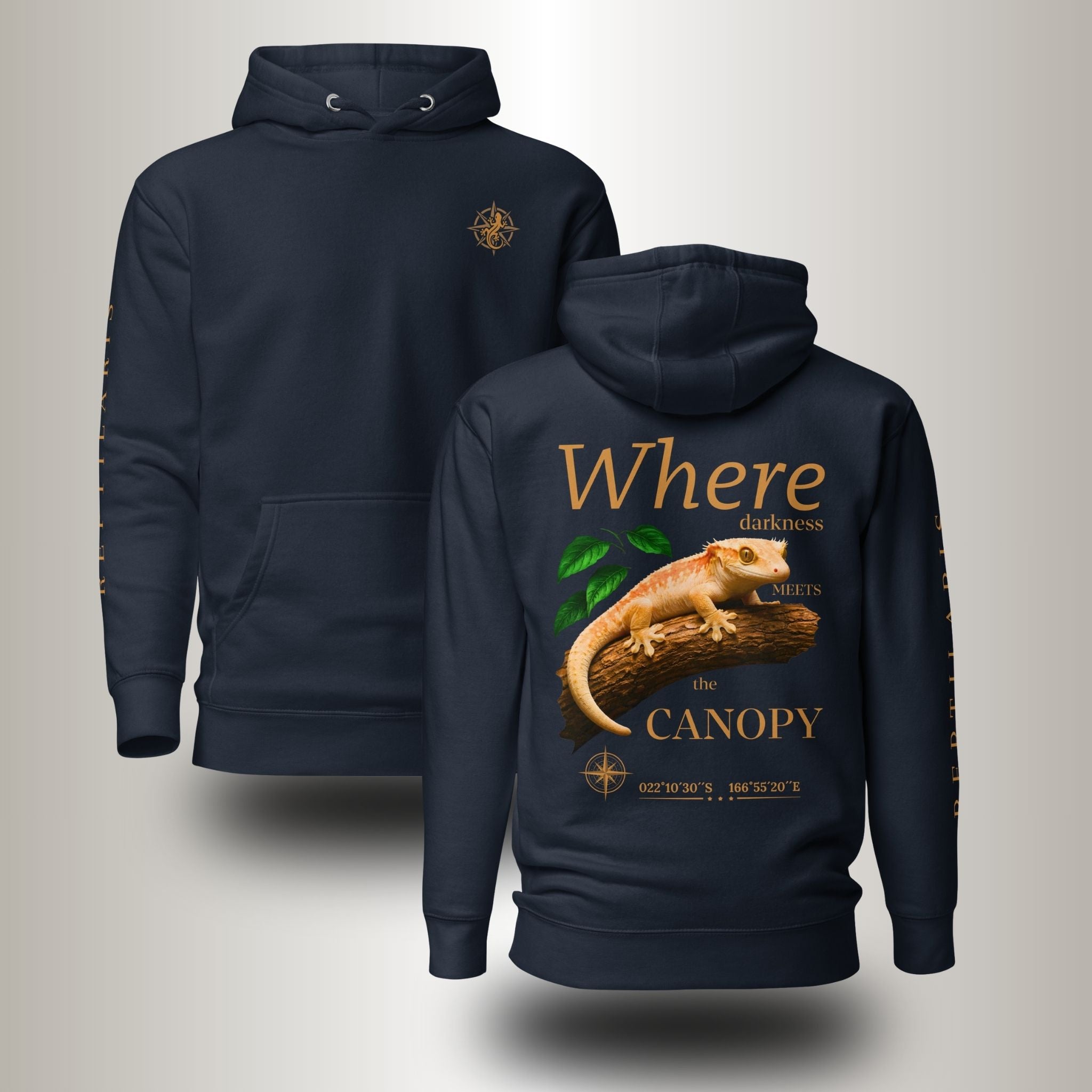 Hoodie Kronengecko hell(Correlophus ciliatus)