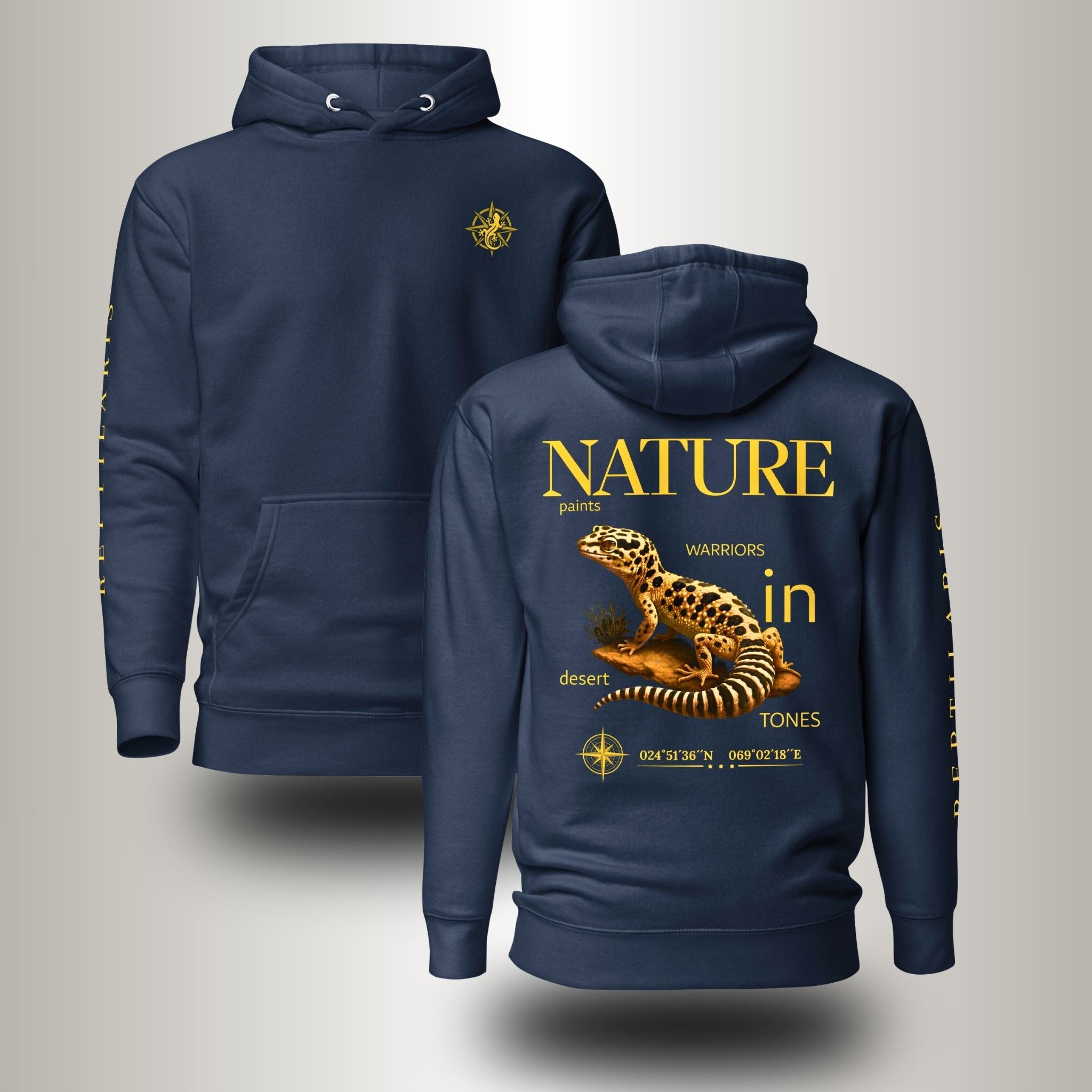 Hoodie Leopardgecko Gelb (Eublepharis macularius)